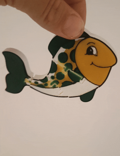 🐟 Flexible mobile fish