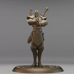 shen3.gif Free STL file SHEN - LEAGUE OF LEGENDS・3D printing model to download