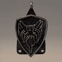 halbrand_gif.gif Fichier 3MF gratuit Sigle d'Halbrand - Les Anneaux de Pouvoir Le Seigneur des Anneaux・Design pour imprimante 3D à télécharger
