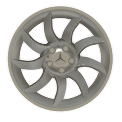 slrgif.gif STL file Mercedes Mclaren SLR Wheels・3D print object to download, Selvinmodel
