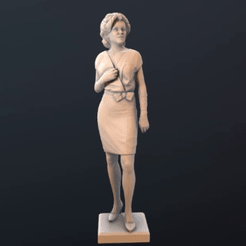Marelyn_Monroe.gif Archivo STL Marilyn Monroe・Design para impresora 3D para descargar, Mendeleyev