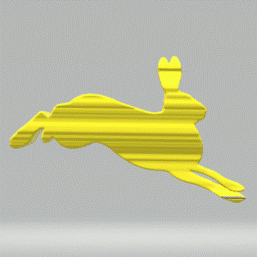 flip  Lion rabbit 3D model