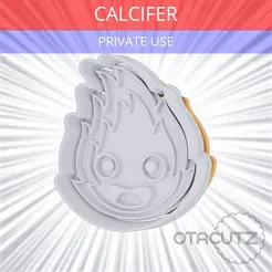 Calcifer~PRIVATE_USE_CULTS3D_OTACUTZ.gif Calcifer Cookie Cutter / Ghibli