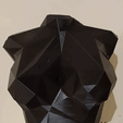 torse-de-femme-04.gif STL file BARE WOMAN TORSE HOME DECORATION origami・3D printable model to download