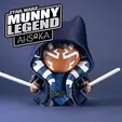 MunnySW_Ahsoka_3DPrinted_Turntables_thb.gif Munny Legend | Star Wars Ahsoka | Articulated Artoy Figurine