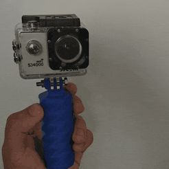 20200621_151004.gif Download STL file go pro float handle • Design to 3D print, MLL