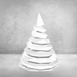 Deco_SapinSpiraleNeige1.gif Christmas Decoration - Sapin Spirale de Neige (LowPoly)