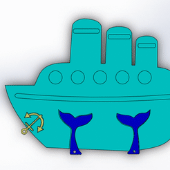 animiertes-gif-von-online-umwandeln-de.gif STL file boat key ring・3D print object to download, matlaurye