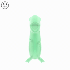 0001-0030.gif Free STL file Mr. Dinosaur | George's Dinosaur from Peppa pig・Object to download and to 3D print, Tree-D-Prints