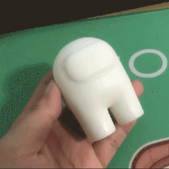 export2.gif STL file Among US-Infected mode,Game Anime toys Figure ,Children's Gift Home Decoration Toys・3D print design to download