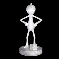 tbrender.gif Download free STL file MR. Meeseeks • Model to 3D print, HadesStudio