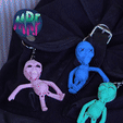 alien.gif Кольцо для ключей Alien Flexi