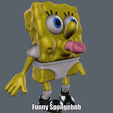 Funny-Spongebob.gif Funny Spongebob (Easy print and Easy Assembly)
