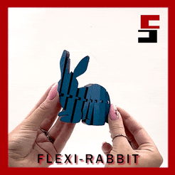 ezgif-2-8f2ca6b2a7.gif STL-Datei Flexi Kaninchen・3D-Druckvorlage zum Herunterladen, sliceables