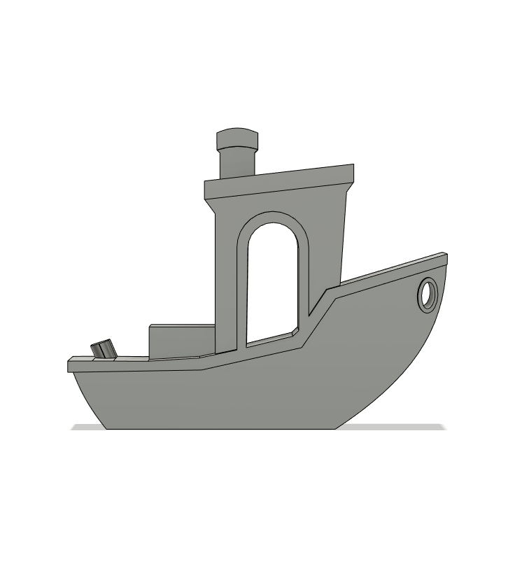 Benchy-Porte-Cles.gif Free STL file Benchy Keychain・3D printable model to download, Hmagon