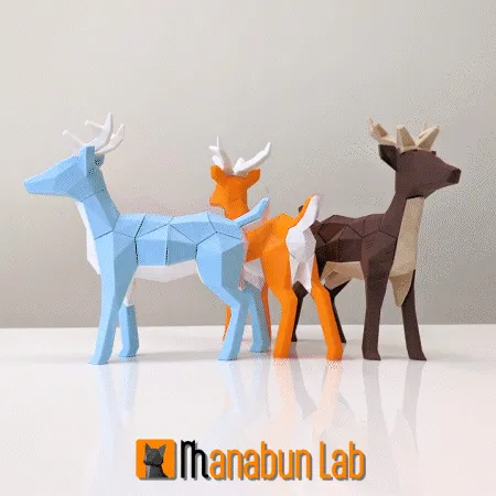 deer_gif.gif 🦌Low Poly Deer Puzzle