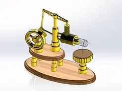 ezgif.com-crop.gif Stirling engine Gamma Type
