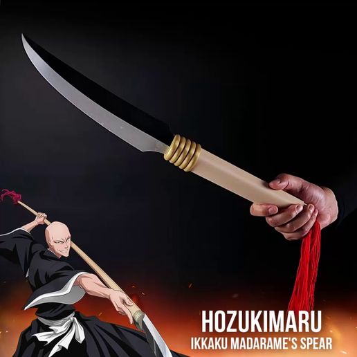 Ikkaku.mp4 Hozukimaru - Lanza de Ikkaku Madarame - Bleach