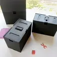 CardStorage.gif Card Storage System 500 - Modular Standard Size Card Storage Box