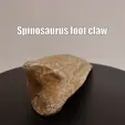 ezgif.com-add-text.gif Spinosaurus Foot claw - Dinosaur claw