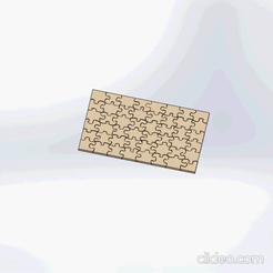 puzzle_complet.gif 3D file 48 piece puzzle・Model to download and 3D print