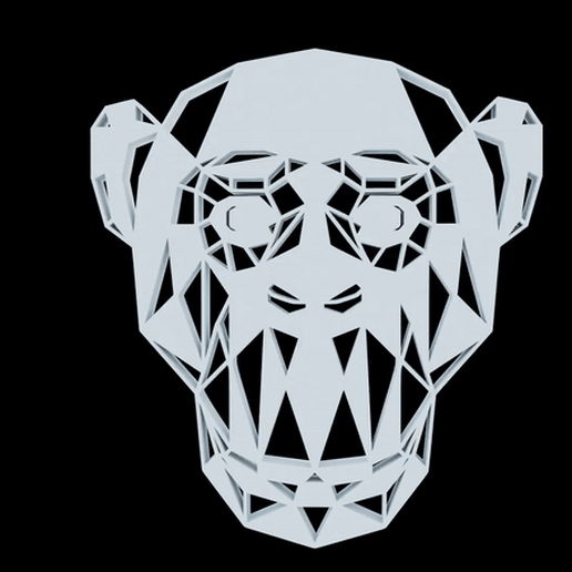 Monkey - Decoration 3D model