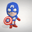 cap.gif Captain America - LowpolyPOP Figurine Collection