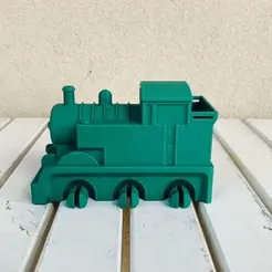 train_1.gif STL file Train Engine・3D print model to download