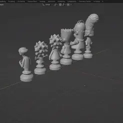 ezgif.com-gif-maker.gif Chess Set Simpsons