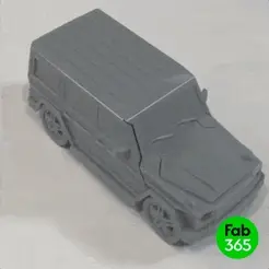 Benz-G-Class_00.gif 3D-Datei Faltbare Benz G-Klasse・Modell für 3D-Drucker zum Herunterladen