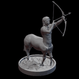 Sagittarius-Gif.gif Sagittarius Zodiac sign Mystical Centaur Creature Sculpture 3D print model
