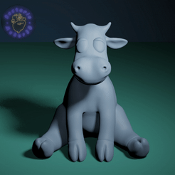 Vaquita_1.gif Archivo STL Vaquita. Little Cow・Modelo de impresión 3D para descargar, bacteriomaker3d
