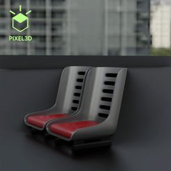 Untitled-2.gif STL file HOT ROD SEAT 26M-HR2・3D printer model to download, Pixel3D
