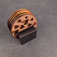 1000026307.gif Coaster Set with Rollstop Table Stand