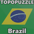 BrazilThumbGif.gif TopoPuzzle 3D Бразилия (26 деталей)