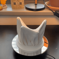 hand_cloth.gif 3D-Datei Hand-Tuch-Dekor・3D-druckbares Modell zum herunterladen