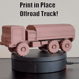 offroadtruck_gif_tomtlc_with_text.gif Print-in-place Offroad Truck 6x6