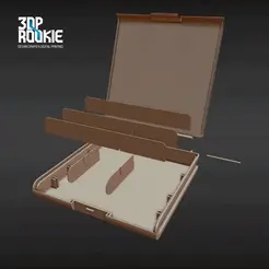 My-Video-2.gif STL file Parts Organizer Storage Boxes・Design to download and 3D print
