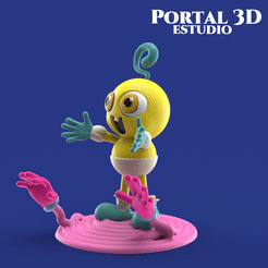 PORTAL 3D ESTUDIO Fichier STL BABY LONGUES JAMBES・Objet pour imprimante 3D à télécharger, Portal_3D_Estudio