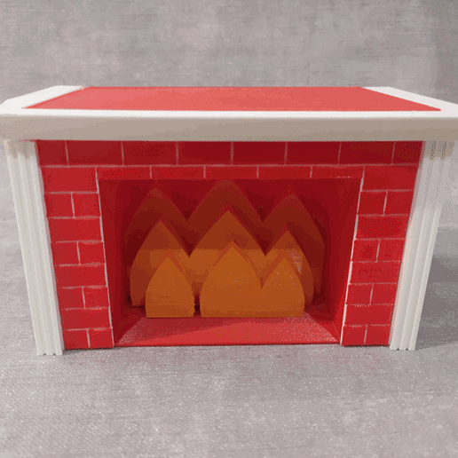 Gif.gif Kamin-Weihnachtsdekoration