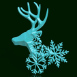 Reno-I.gif Reindeer - Snowflake - Winter Elegance