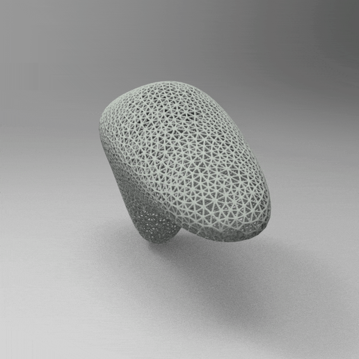 voronoi sculpture voronoi art sculpture 3D model