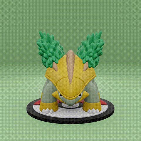 🐉 Pokemon No. 387-395 Turtwig, Grotle, Torterra, Chimchar, Monferno ...