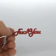 ezgif.com-gif-maker.gif TEXT FLIP - FUCK YOU KEYCHAIN 2.0 (4 STLS)
