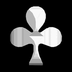 cross-spades-heart.gif STL file cross - spades - heart flip_figurine・3D printer model to download, syzguru11