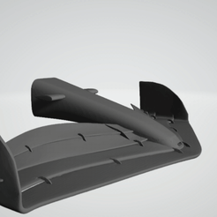 InShot_20221102_135718471.gif STL file f1 front wing 2022 scaled 1:12・3D printable model to download, 3x-strato