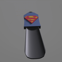 superman.gif STL-Datei Farbiger Kinder-Schuhanzieher!・Design zum Herunterladen und 3D-Drucken