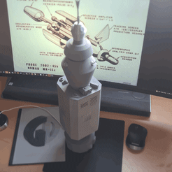 Spinning.gif STL file Star Trek Echo Dot Holder・3D printer design to download, Grunthos_Designs