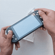 ezgif.com-optimize (3).gif Fichier STL Poignée ergonomique confortable pour Nintendo Switch Lite・Design imprimable en 3D à télécharger