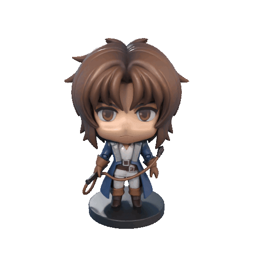 Richter Belmont - castlevania chibi figure 3D model